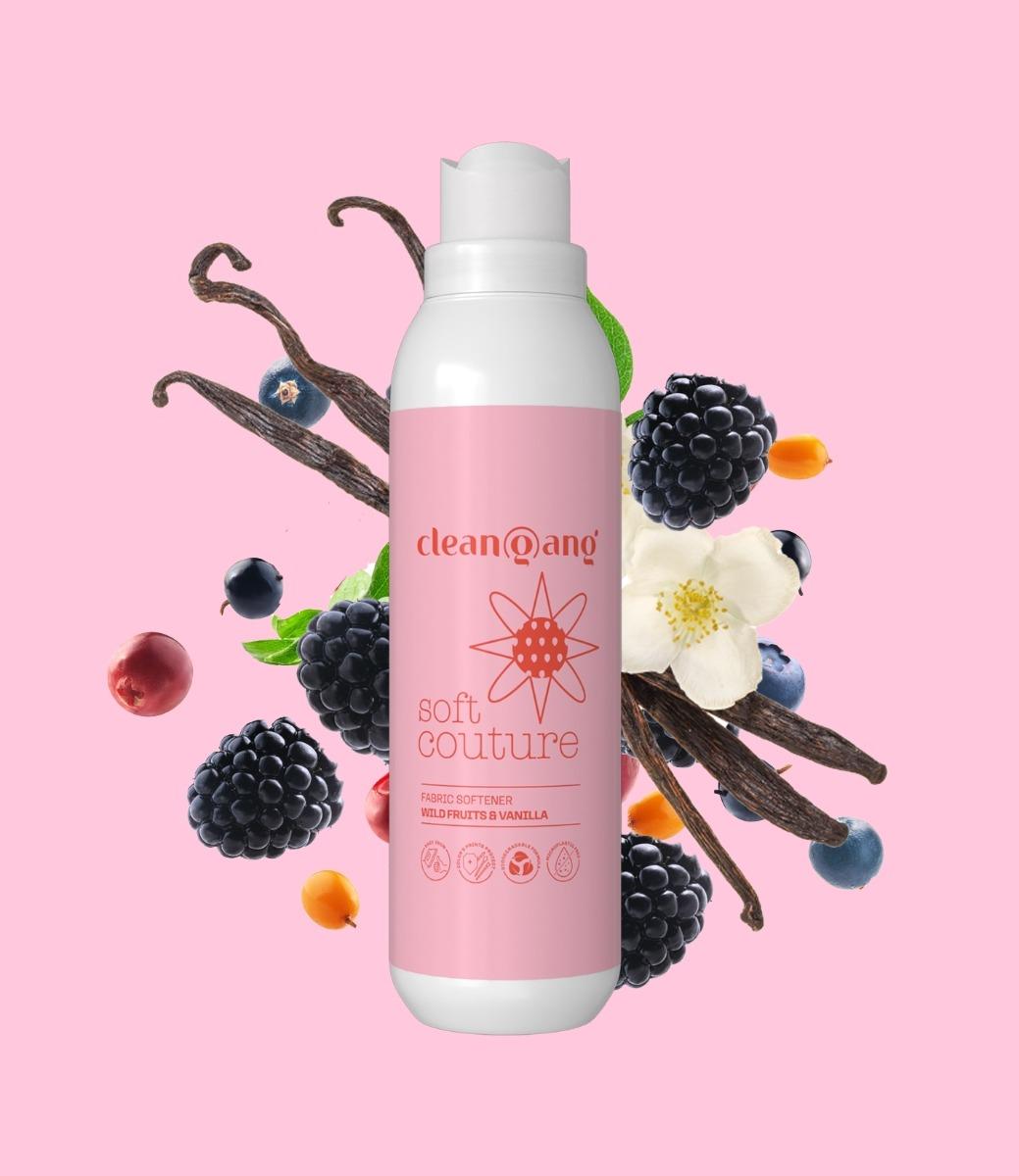Weichspüler wildfrucht und vanille frische für wäsche 1 l => Cleangang.de Shop cleangang.de